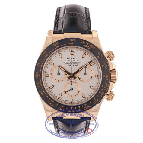 rolex daytona leather strap ceramic bezel watch|rolex daytona for sale.